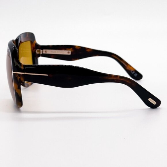 NEW TOM FORD TF1194 52E SUNGLASSES FT1194/S 52E WOMEN HAVANA EYEWEAR - Picture 6 of 10